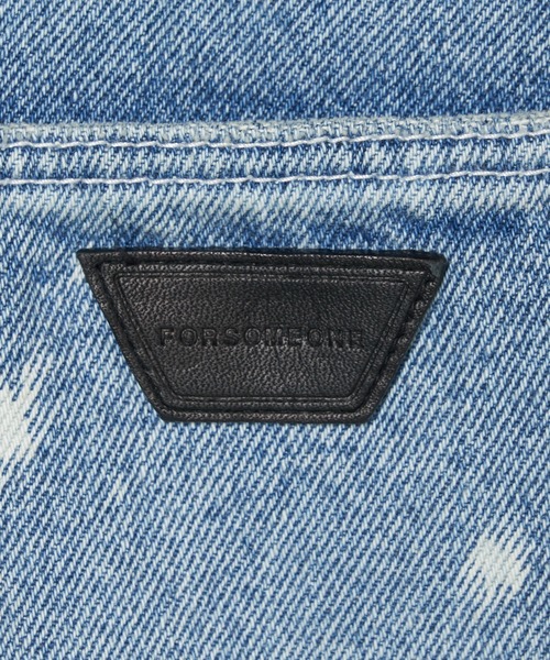 FORSOMEONE（フォーサムワン）の「FORSOMEONE CROPPED PAINTER（デニムパンツ・メンズ・インディゴブルー・46/48）」の12枚目の写真