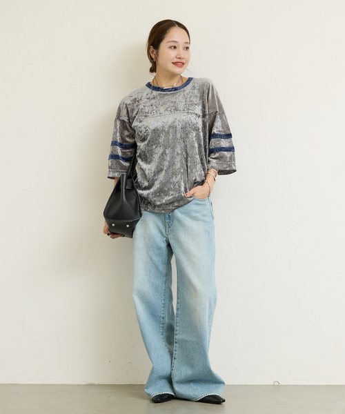 セール】メッシュラガービッグTee（Tシャツ/カットソー