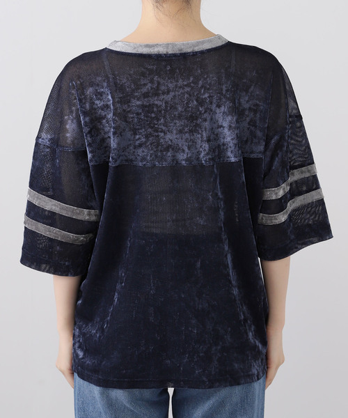 セール】メッシュラガービッグTee（Tシャツ/カットソー