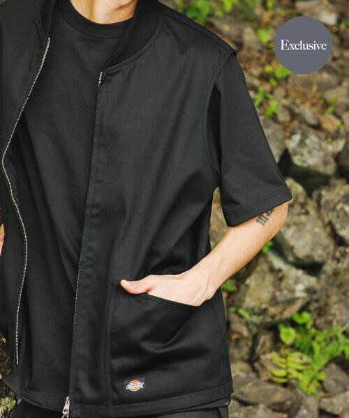 Dickies relume別注 ワークベスト/ダメージ加工/M/ GOOD OLD | Dickies for JOURNAL STANDARD relume｜JOURNAL