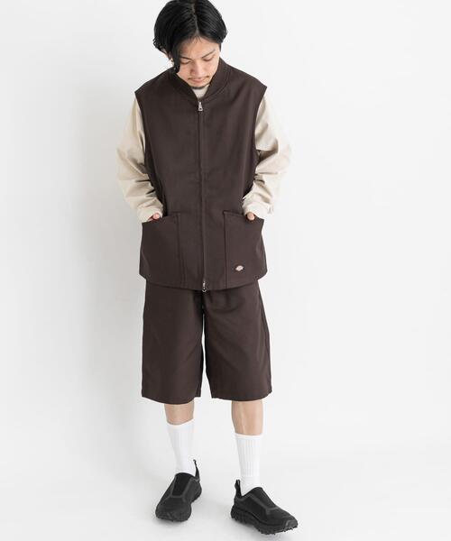 Dickies(ディッキーズ)の「『別注』Dickies×EKAL ワークベスト(ベスト・メンズ・ブラウン/ブラック・LARGE/MEDIUM)」の17枚目の写真