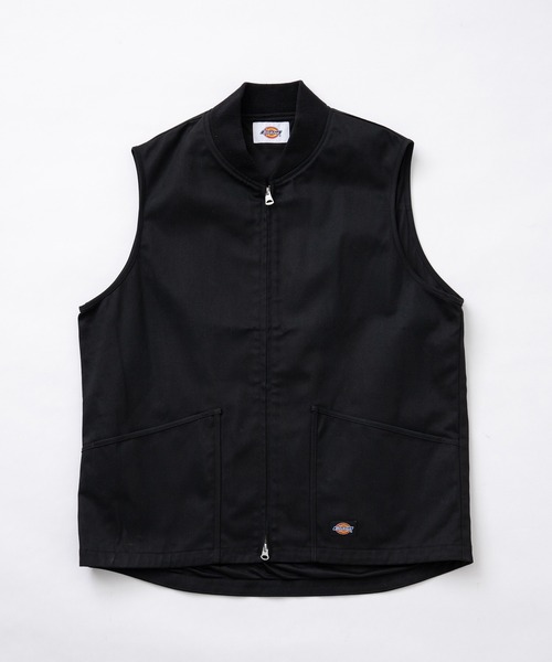 Dickies Hellrazor ブラック ベスト フリーサイズ Dickies×Hellrazor ブラック ベスト