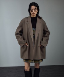 ⭐︎SALON adam et rope⭐︎レディース／ウールカシミヤコート／F ⭐︎SALON adam et rope⭐︎レディース／ウールカシミヤコート