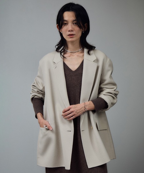 新品☆ANAYI リバーシャルムクルージャケット/セオリー、23区、ロペ 新品☆ANAYI リバーシャルムクルージャケット/セオリー、23区、ロペ