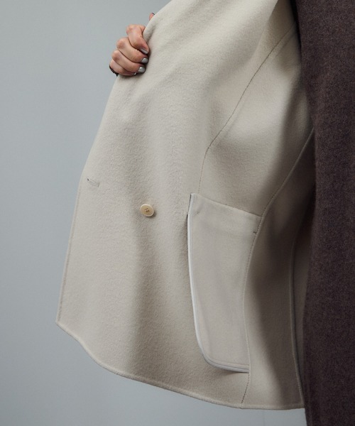 シャルムリバージャケットコート / ミドルウールコート（その他