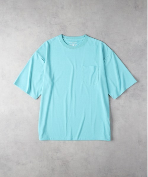 BACK NUMBER（バックナンバー）の「【BACK NUMBER】【汗染み防止/吸水速乾/UVカット】「汗染み防止」半袖ポケットTシャツ（Tシャツ/カットソー・メンズ・ブルー/グレー/ホワイト・M/L/XL）」の4枚目の写真