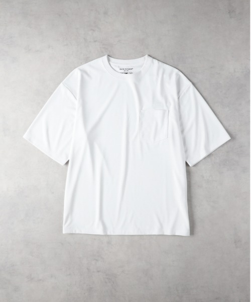 BACK NUMBER（バックナンバー）の「【BACK NUMBER】【汗染み防止/吸水速乾/UVカット】「汗染み防止」半袖ポケットTシャツ（Tシャツ/カットソー・メンズ・ブルー/グレー/ホワイト・M/L/XL）」の5枚目の写真