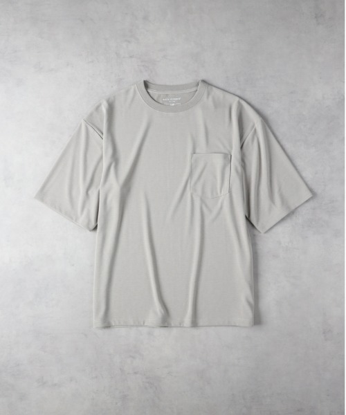 BACK NUMBER（バックナンバー）の「【BACK NUMBER】【汗染み防止/吸水速乾/UVカット】「汗染み防止」半袖ポケットTシャツ（Tシャツ/カットソー・メンズ・ブルー/グレー/ホワイト・M/L/XL）」の6枚目の写真