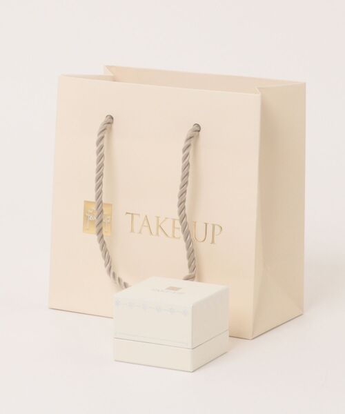 TAKE-UP（テイクアップ）の「K10 バタフライ ワンポイントピアス( YG)（ピアス（両耳用）・レディース・イエローゴールド・FREE）」の7枚目の写真