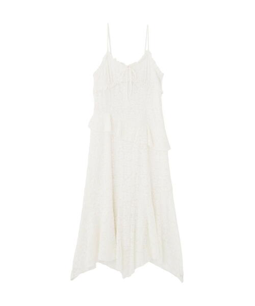 FREE'S MART（フリーズマート）の「◆イレヘムレースキャミワンピース（ワンピース・レディース・ブラック/ホワイト・FREE）」の10枚目の写真