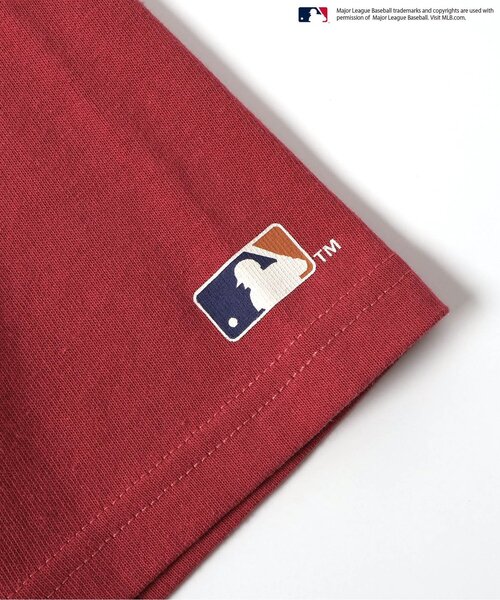 MLB(メジャーリーグベースボール)の「MLB バブルヘッドラグランTシャツ(Tシャツ/カットソー・キッズ・レッド/ベージュ/チャコール・100/90/80/110/140/130/120)」の19枚目の写真
