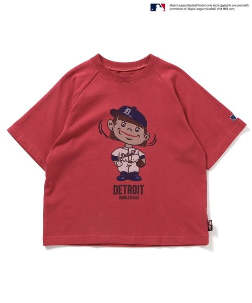 MLB(メジャーリーグベースボール)の「MLB バブルヘッドラグランTシャツ(Tシャツ/カットソー・キッズ・レッド/ベージュ/チャコール・100/90/80/110/140/130/120)」の20枚目の写真
