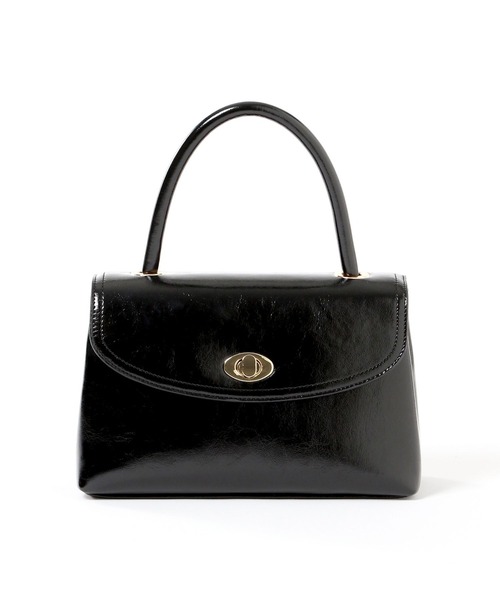 LOWRYS FARM（ローリーズファーム）の「フラップボストンＢＡＧ　572258（ボストンバッグ・レディース・ブラウン/ブラック・FREE）」の14枚目の写真