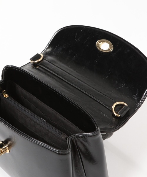 LOWRYS FARM（ローリーズファーム）の「フラップボストンＢＡＧ　572258（ボストンバッグ・レディース・ブラウン/ブラック・FREE）」の22枚目の写真