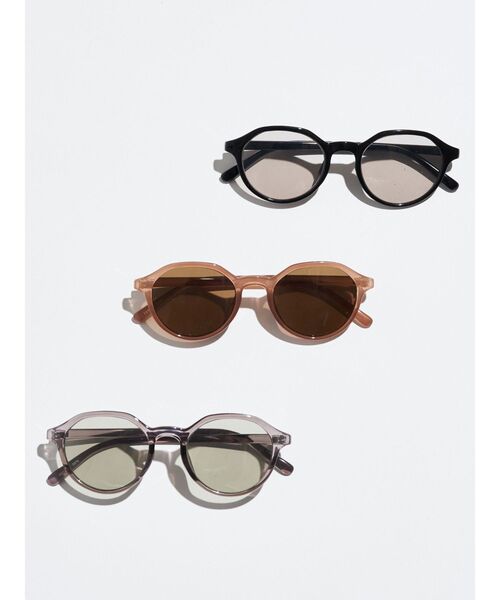 ELENDEEK（エレンディーク）の「ボストンサングラス（サングラス・レディース・ブラック/ライトグレー/ブラウン・FREE）」の22枚目の写真