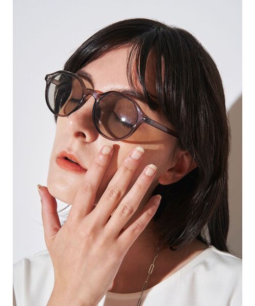 ELENDEEK（エレンディーク）の「ボストンサングラス（サングラス・レディース・ブラック/ライトグレー/ブラウン・FREE）」の13枚目の写真