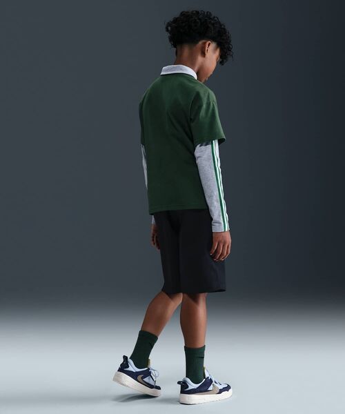 NIKE SB（ナイキエスビー）の「ナイキ SB ジュニア Tシャツ / Nike SB Big Kids' T-Shirt IH6134-323 Fir（Tシャツ/カットソー・キッズ・カモフラージュ・140/130/160/150）」の5枚目の写真