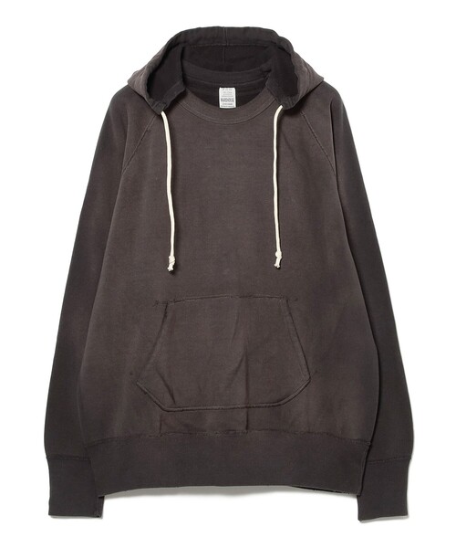 BEAMS BOY(ビームスボーイ)の「【1/15再値下げ】【別注】WAREHOUSE & CO. / セコハン 後付け フーディー(スウェット・レディース・ブラック/オレンジ・ONESIZE)」の13枚目の写真