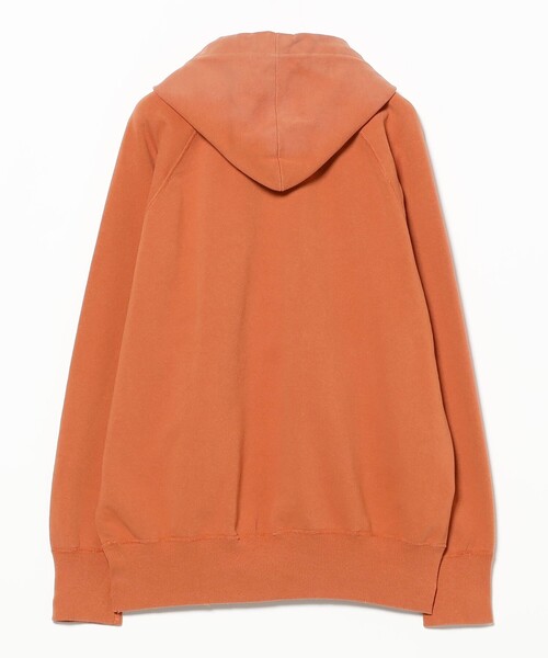 BEAMS BOY(ビームスボーイ)の「【1/15再値下げ】【別注】WAREHOUSE & CO. / セコハン 後付け フーディー(スウェット・レディース・ブラック/オレンジ・ONESIZE)」の19枚目の写真