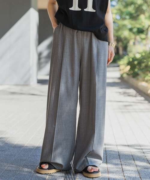 追加2》トロストレッチイージーパンツ（スラックス）｜Spick & Span