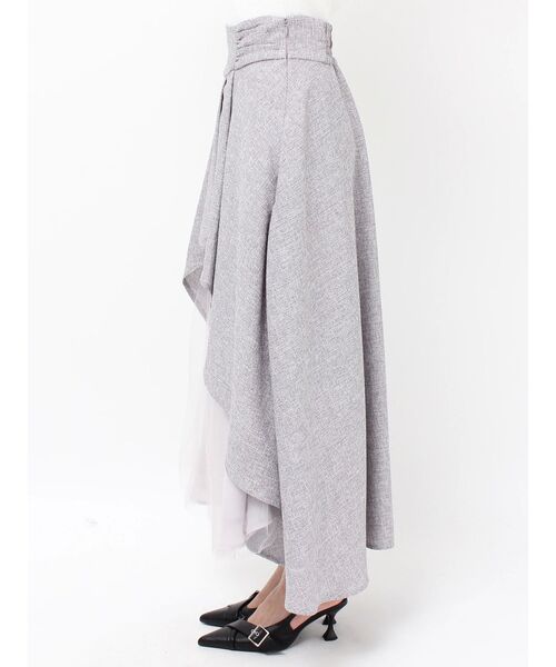 RESEXXY（リゼクシー）の「アシンメトリーフレアボリュームスカート（スカート・レディース・ラベンダー/ネイビー/ホワイト・FREE）」の18枚目の写真