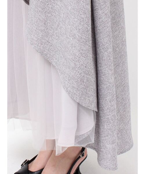 RESEXXY（リゼクシー）の「アシンメトリーフレアボリュームスカート（スカート・レディース・ラベンダー/ネイビー/ホワイト・FREE）」の21枚目の写真