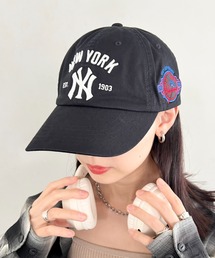 MLB Korea(GGr[RA)́y{/WEBzMLB KOREA(GGr[RA)/Be[W hJ Spb` W[[O x[X{[ Lbv Xq/Vintage Cooperstown Patch Unstruck Ball Cap(Lbv)