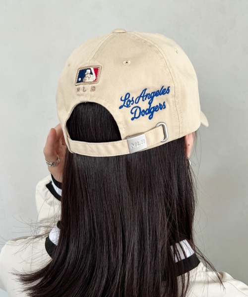 MLB（メジャーリーグベースボール）の「【日本未発売/WEB限定】MLB KOREA(エムエルビーコリア)/ヴィンテージ 刺繍 ロゴパッチ メジャーリーグ ベースボール キャップ 帽子/Vintage Cooperstown Patch Unstruck Ball Cap（キャップ・レディース・ネイビー/ベージュ/ワインレッド/アイボリー/ブラック/ブルー/ブラック系その他・FREE）」の14枚目の写真