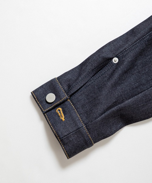 TXA(ティーエックスエー)の「Box-shaped Denim Jacket Indigo(デニムジャケット・メンズ・ノンウォッシュ・2/1)」の6枚目の写真
