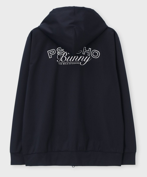 Psycho Bunny（サイコバニー）の「エフェクトロゴ ジップパーカ（パーカー・メンズ・ネイビー/チャコールグレー/ブラック・MEDIUM/LARGE/X-LARGE/SMALL）」の18枚目の写真