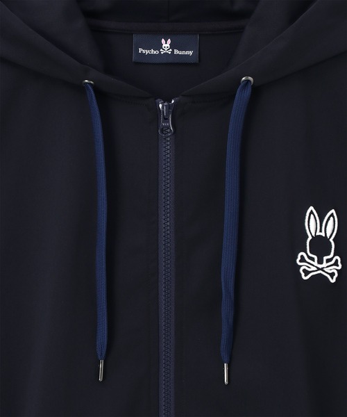 Psycho Bunny（サイコバニー）の「エフェクトロゴ ジップパーカ