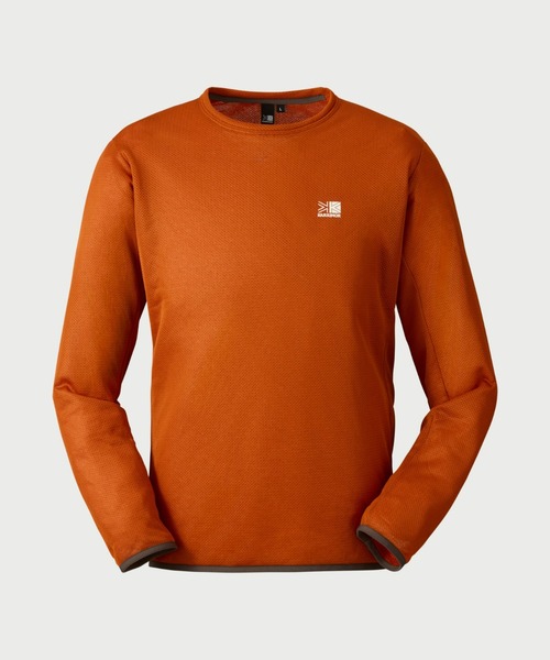 karrimor(カリマー)の「octa mountain crew(Tシャツ/カットソー・メンズ・ブラック/チャコールグレー/レンガ・L/M/S/XL/XS)」の3枚目の写真