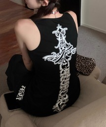 MEMECLE（メメクル）の「【 MEMECLE / メメクル 】クロスデザイン タンクトップ（タンクトップ）」