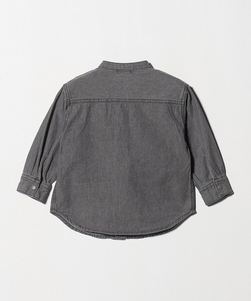 green label relaxing(グリーンレーベルリラクシング)の「デニムシャツ / キッズ 100㎝-160㎝(シャツ/ブラウス・キッズ・コバルトブルー/ブラック・150cm/140cm/110cm/130cm/160cm/100cm/120cm)」の18枚目の写真