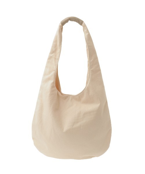 MANOF(マノフ)の「ROUND LOGO TOTE(トートバッグ・レディース・ブラウン/アイボリー/グレー・F)」の20枚目の写真