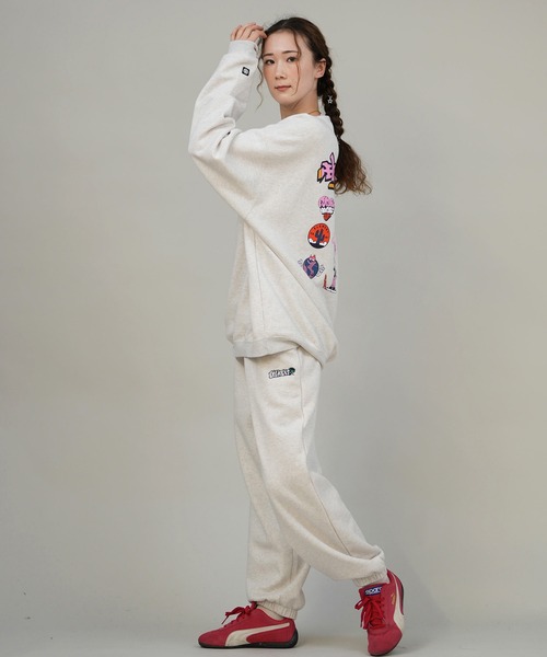 ELEMENT(エレメント)の「ELEMENT/エレメント スウェットパンツ バルーンパンツ BF024-730(その他パンツ・レディース・スミクロ/ストーン/ピンク・M)」の8枚目の写真
