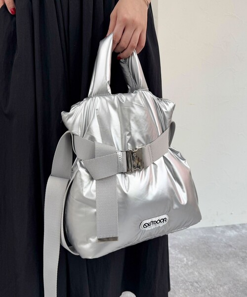 OUTDOOR PRODUCTS(アウトドアプロダクツ)の「【OUTDOOR PRODUCTS /アウトドアプロダクツ】2wayベルトトートバッグS(ショルダーバッグ・レディース・ブラウン/ブラック/オレンジ/チャコールグレー/シルバー・FREE)」の7枚目の写真