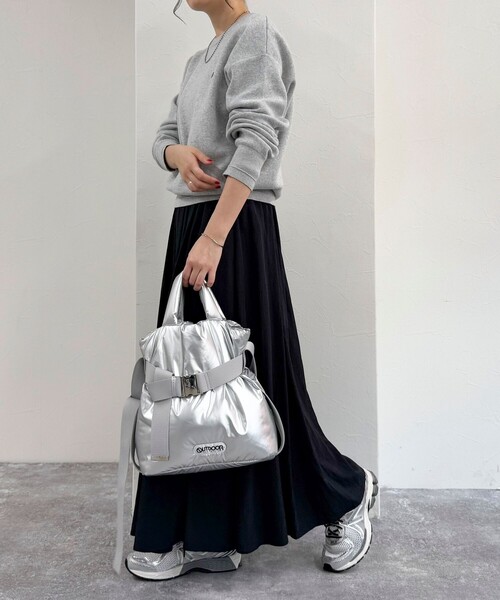 OUTDOOR PRODUCTS(アウトドアプロダクツ)の「【OUTDOOR PRODUCTS /アウトドアプロダクツ】2wayベルトトートバッグS(ショルダーバッグ・レディース・ブラウン/ブラック/オレンジ/チャコールグレー/シルバー・FREE)」の10枚目の写真