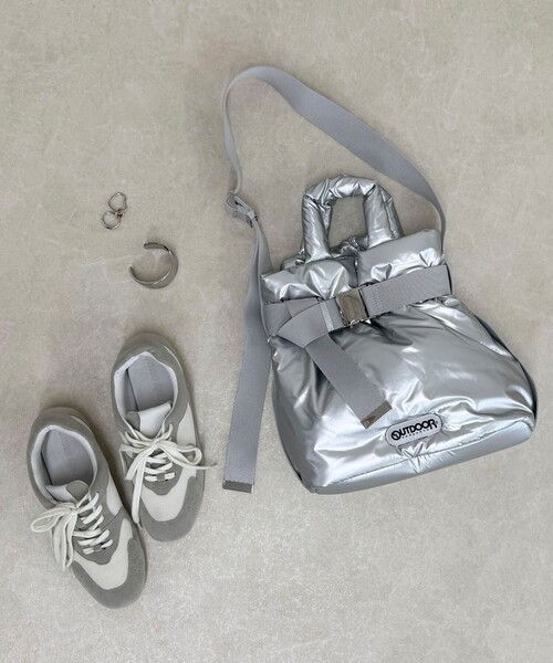 OUTDOOR PRODUCTS(アウトドアプロダクツ)の「【OUTDOOR PRODUCTS /アウトドアプロダクツ】2wayベルトトートバッグS(ショルダーバッグ・レディース・ブラウン/ブラック/オレンジ/チャコールグレー/シルバー・FREE)」の18枚目の写真