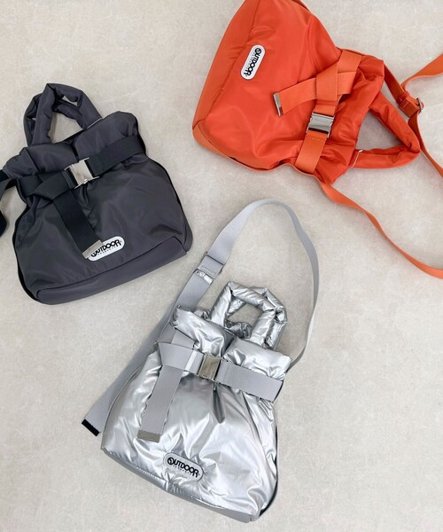 OUTDOOR PRODUCTS(アウトドアプロダクツ)の「【OUTDOOR PRODUCTS /アウトドアプロダクツ】2wayベルトトートバッグS(ショルダーバッグ・レディース・ブラウン/ブラック/オレンジ/チャコールグレー/シルバー・FREE)」の19枚目の写真