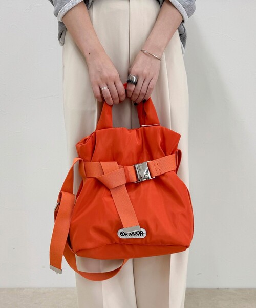 OUTDOOR PRODUCTS(アウトドアプロダクツ)の「【OUTDOOR PRODUCTS /アウトドアプロダクツ】2wayベルトトートバッグS(ショルダーバッグ・レディース・ブラウン/ブラック/オレンジ/チャコールグレー/シルバー・FREE)」の21枚目の写真