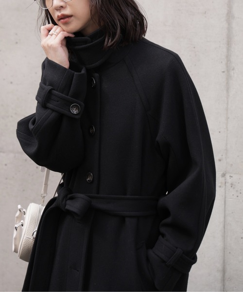 ◇2wayステンカラーロングコート（ステンカラーコート）｜FREE'S MART