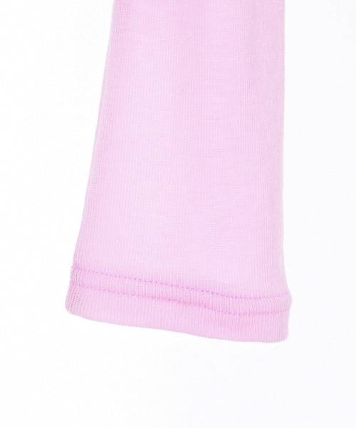 Narcissus（ナルシス）の「シンプルカラーロングＴシャツ/レイヤード/薄手（Tシャツ/カットソー・レディース・ピンク/レッド・FREE）」の18枚目の写真