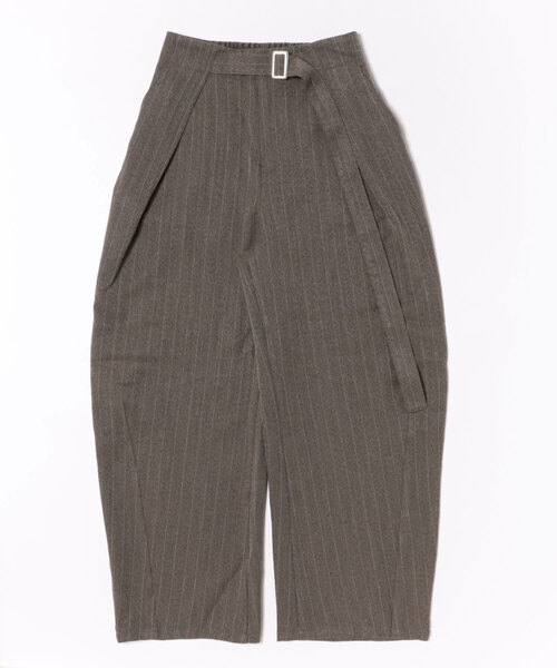 apres jour clair(アプレジュールクレア)の「【apres jour clair】ストライプウエストデザインカーブパンツ(その他パンツ・レディース・ベージュ系その他/チャコールグレー/ブラウン系その他・LARGE/SMALL/MEDIUM)」の16枚目の写真