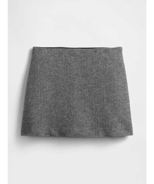 GAP（ギャップ）の「ヘリンボーン ミニスコート（スカート・レディース・グレー/ブラウン/グレー系その他・XS/S/M/L/XXS）」の17枚目の写真