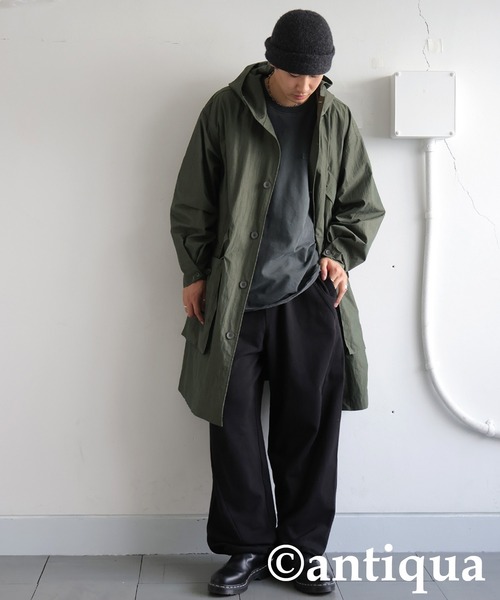 antiqua(アンティカ)の「裏毛スウェットパンツ(スウェットパンツ・レディース・ブラック/杢グレー・MEDIUM/LARGE)」の12枚目の写真