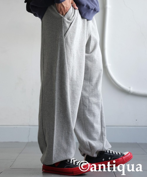 antiqua(アンティカ)の「裏毛スウェットパンツ(スウェットパンツ・レディース・ブラック/杢グレー・MEDIUM/LARGE)」の20枚目の写真