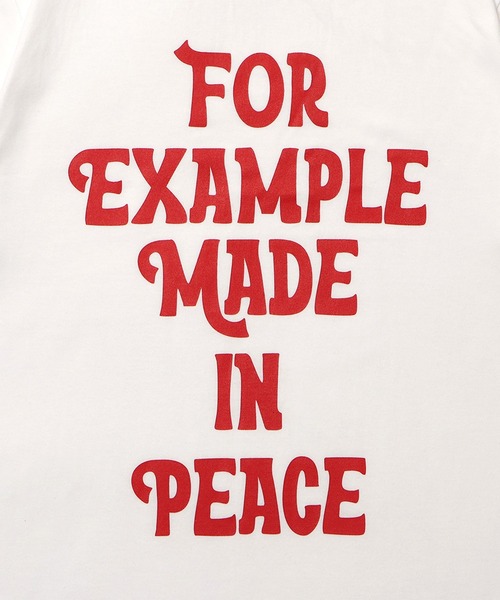 EXAMPLE（エグザンプル）の「EXAMPLE F.E.M.I.P S/S TEE（Tシャツ/カットソー・メンズ・ブラック/インディゴブルー/ホワイト/ホワイト系その他・M/L/XL/XXL）」の8枚目の写真