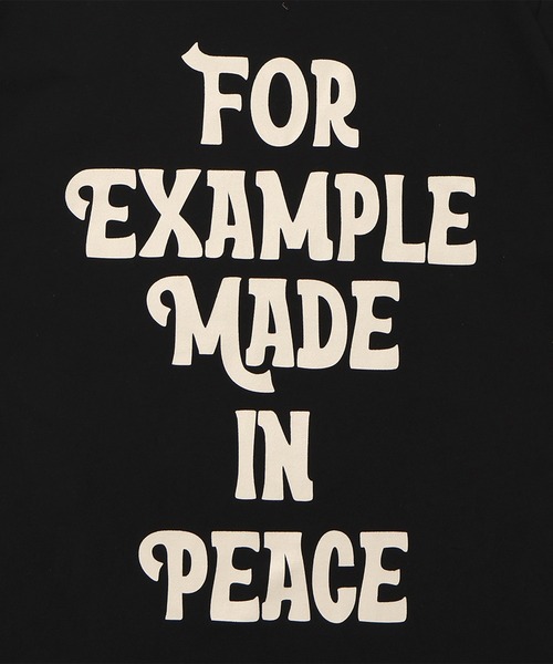 EXAMPLE（エグザンプル）の「EXAMPLE F.E.M.I.P S/S TEE（Tシャツ/カットソー・メンズ・ブラック/インディゴブルー/ホワイト/ホワイト系その他・M/L/XL/XXL）」の10枚目の写真
