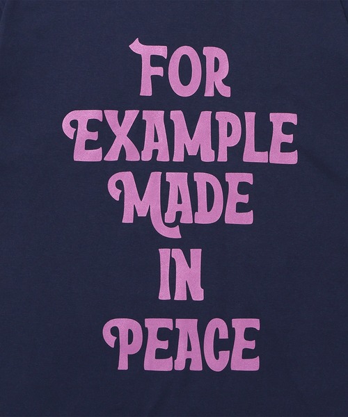 EXAMPLE（エグザンプル）の「EXAMPLE F.E.M.I.P S/S TEE（Tシャツ/カットソー・メンズ・ブラック/インディゴブルー/ホワイト/ホワイト系その他・M/L/XL/XXL）」の14枚目の写真